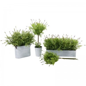 Răsaduri artificiale realiste de lavandă Plantă de copac verde Grădină cu decorațiuni de acasă